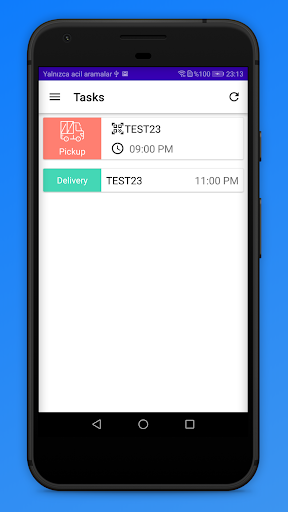 Android application Here App screenshort