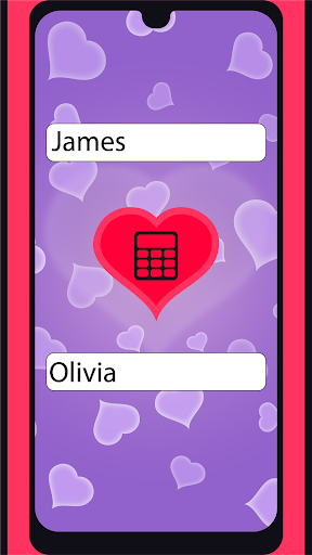 Android application Real Love Test screenshort
