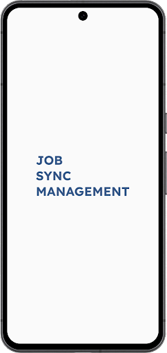 Android application Job Sync Management screenshort