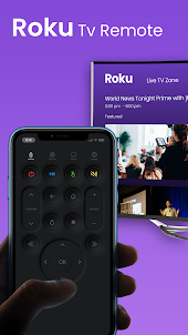 Remote Control for ROKU Tv