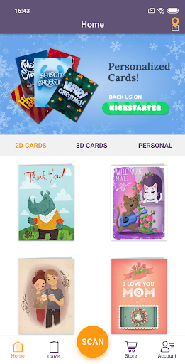 iGreet - AR Greeting Cards Screen 3