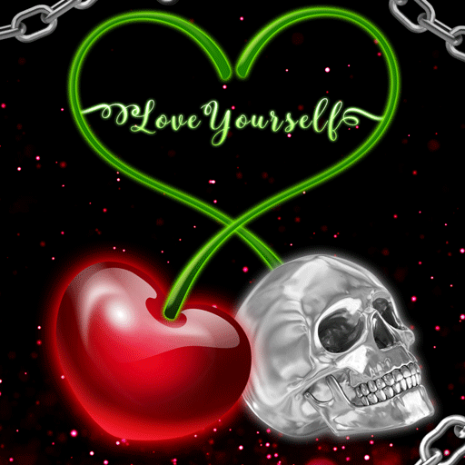 Love Yourself Cherry-Wallpaper logo
