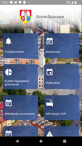 Android application Gmina Głubczyce screenshort