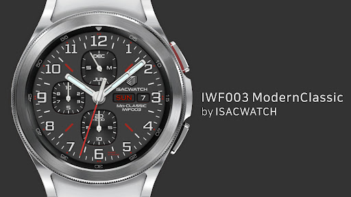 Android application IWF003 Mo Classic watch face screenshort