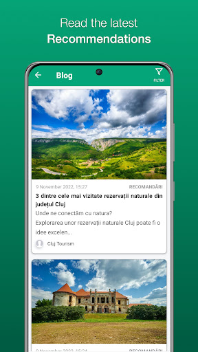 Cluj Tourism App Screen 3