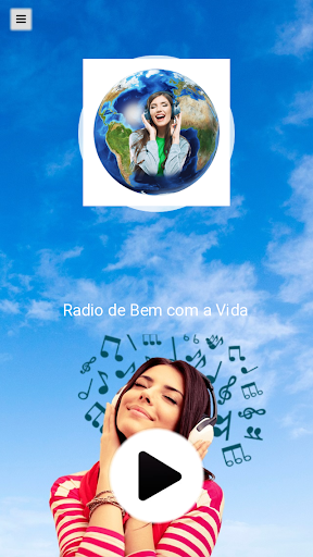 Android application Rádio de Bem com a Vida screenshort