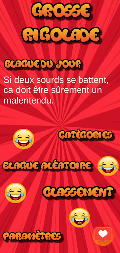 Android application Grosse Rigolade screenshort
