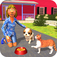 Virtual Pet Dog & Cat Simulator: Animal life games
