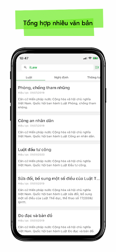 iLaw - Từ Điển Pháp Luật Screen 2