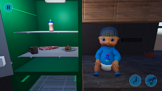 Toilet Baby in Horror House