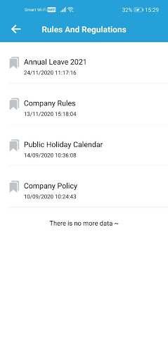 Tri Leang HRM Screen 3