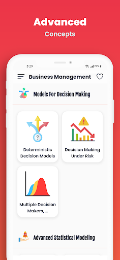 Screenshot of Learn Business Management