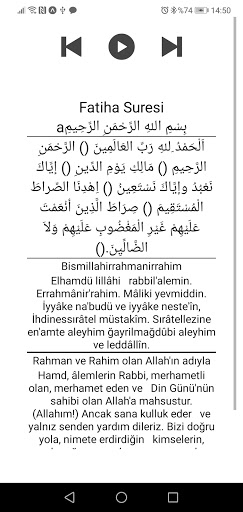 Fatiha Suresi ve Ayet-el Kürsi V2