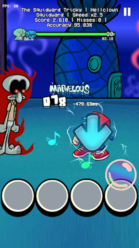 Android application Trickward Undersea Beat Battle screenshort