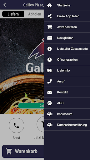 Galileo Pizza, Burger & More Screen 3
