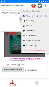 Video Downloader for Twitter Apk Free Download For Android 2