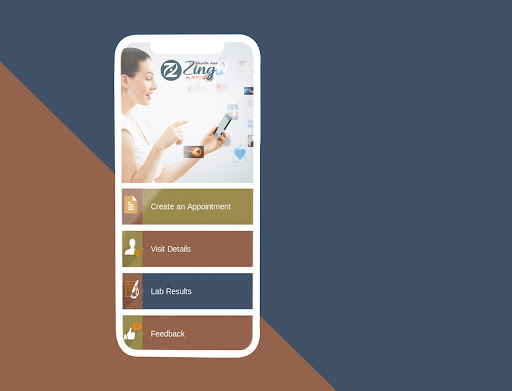 EMS Zing Health App Screen 2