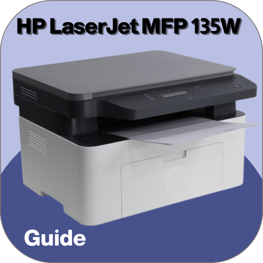 HP LaserJet MFP 135W Guide logo