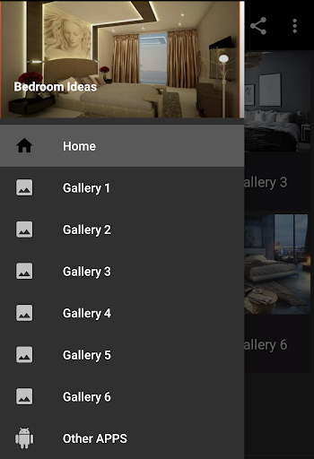 Android application Bedroom Ideas screenshort