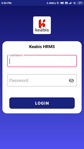 Keabis HRMS Screen 2