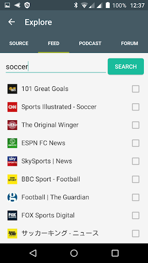 Android application Newcastle upon Tyne local news screenshort