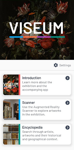 Android application Viseum screenshort