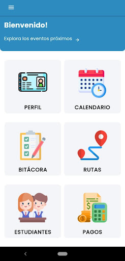 Android application TransporteKaizen screenshort