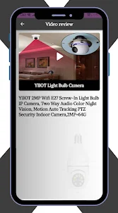 YIIOT Light Bulb Camera Guide