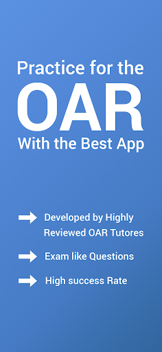 Android application OAR Tutoring screenshort