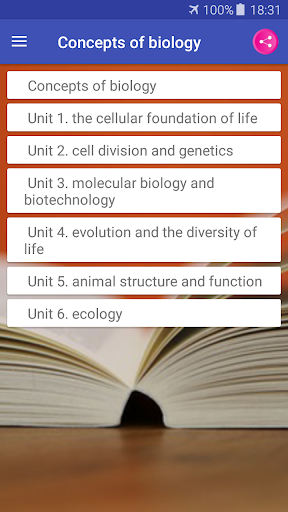 Concepts of Biology Textbook Screen 3