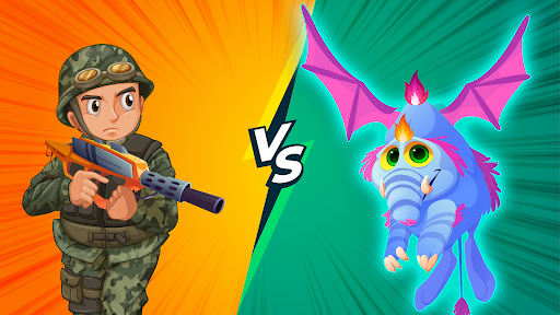 super hero - monster battle Screen 2