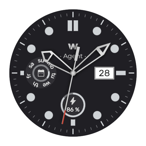 WES13 - Agent Watch Face 1.0.0 Icon