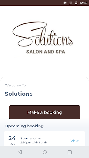 Android application Solutions screenshort