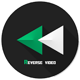 reverse video backwards icon