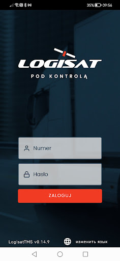 Android application Logisat TMS screenshort