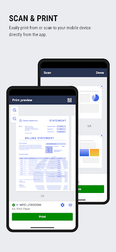 Screenshot of Brother Mobile Connect