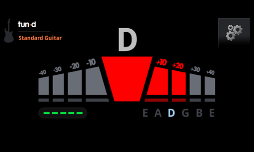 Tun-d Guitar Tuner Screen 3