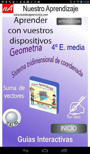 Android application Vectores 3D Sumar screenshort