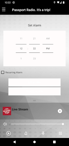 Android application Passport Radio KY screenshort