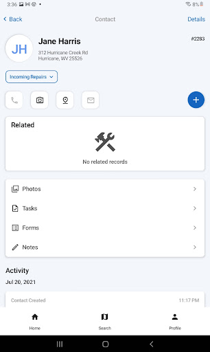 Screenshot of JobNimbus: All-In-One Roof App