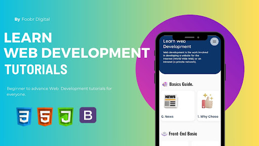 Android application Learn Web Development Guide screenshort