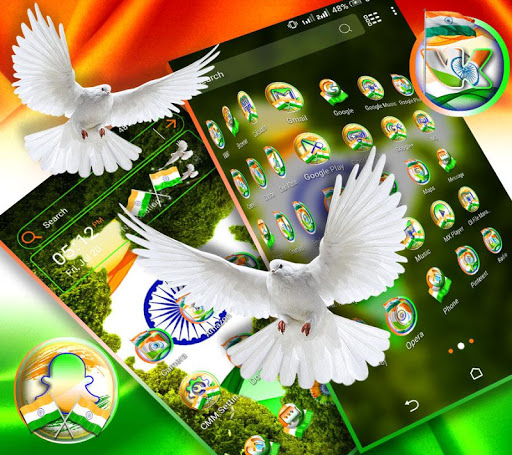 Android application Independence Day LauncherTheme screenshort