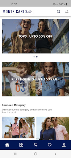 Monte Carlo - Online Shop Screen 2