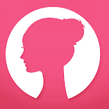 Menstrual cycle tracking icon