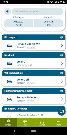 Share - bringt dich hin. Screen 2
