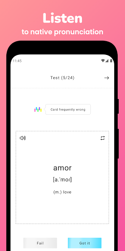Memorize Learn Spanish Words