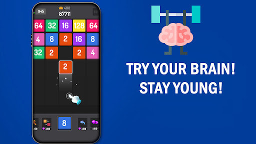 Android application Number Games - 2048 Blocks screenshort