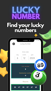 Lucky numbers app
