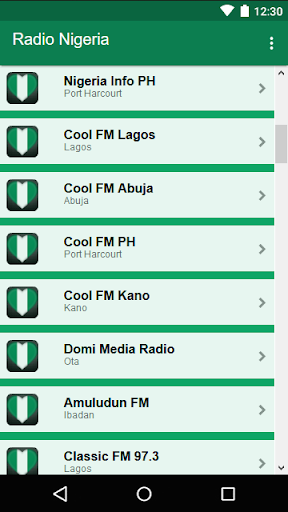 Radio Nigeria Screen 2
