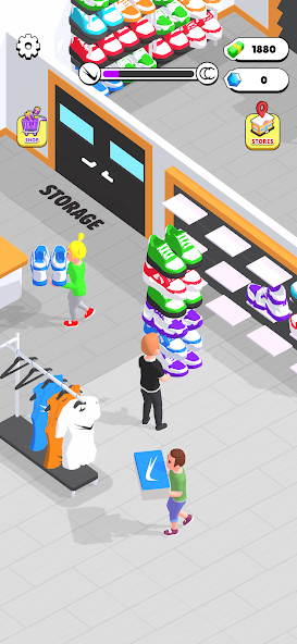 Outlets Rush 1.39.0 APK + Мод (Unlimited money) за Android